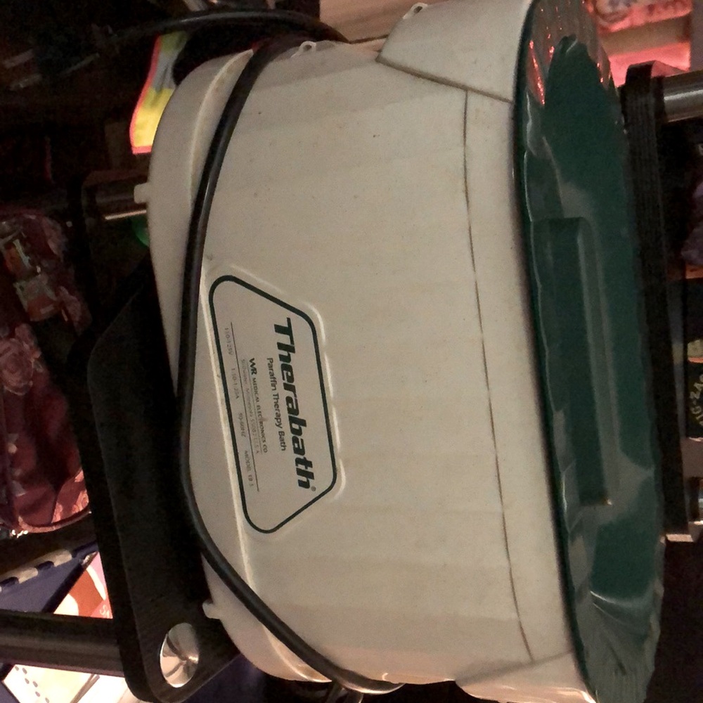 Therabath paraffin therapy basin
